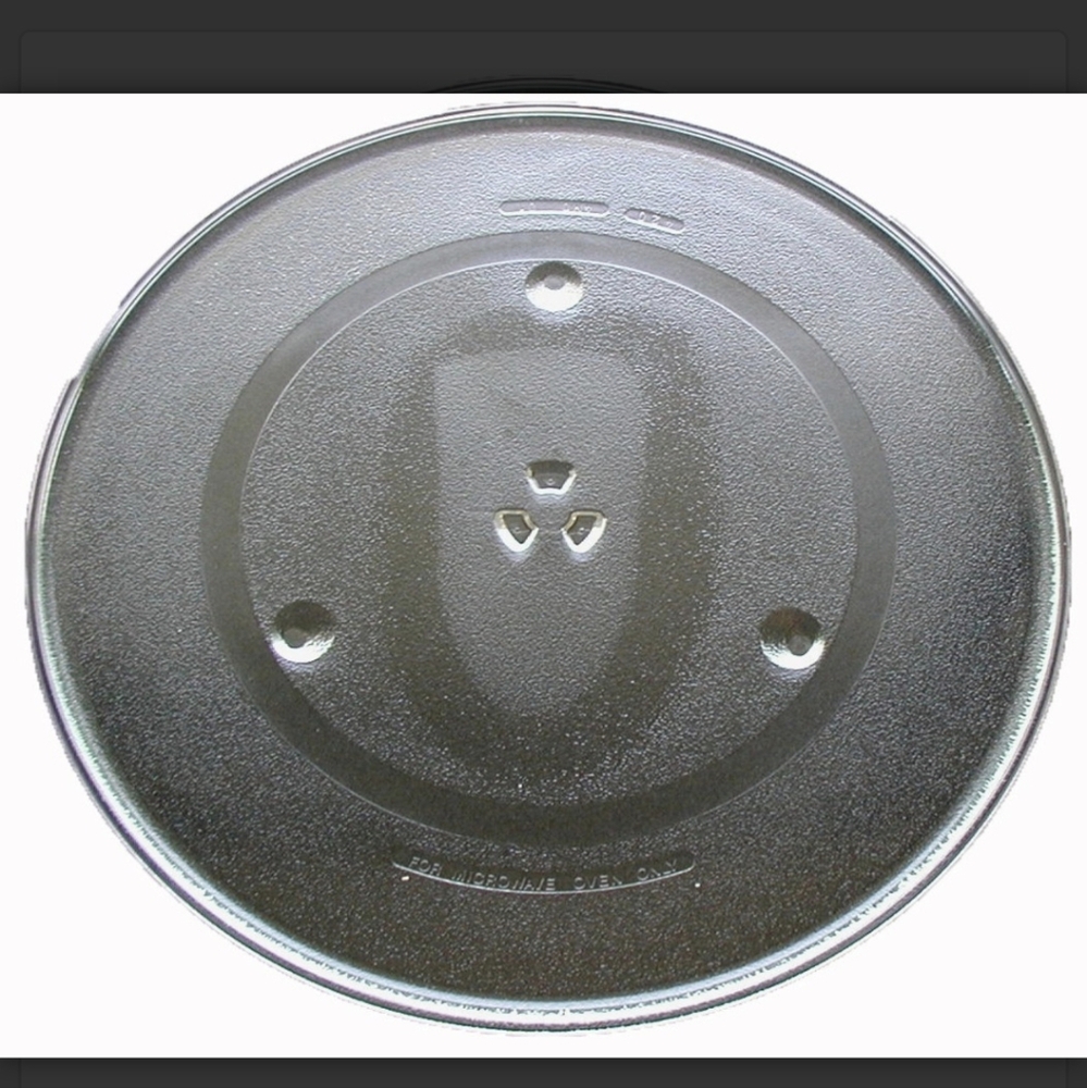 Panasonic Microwave Glass Turntable Plate Tray # F06014M0DAP 16 1/2 inch